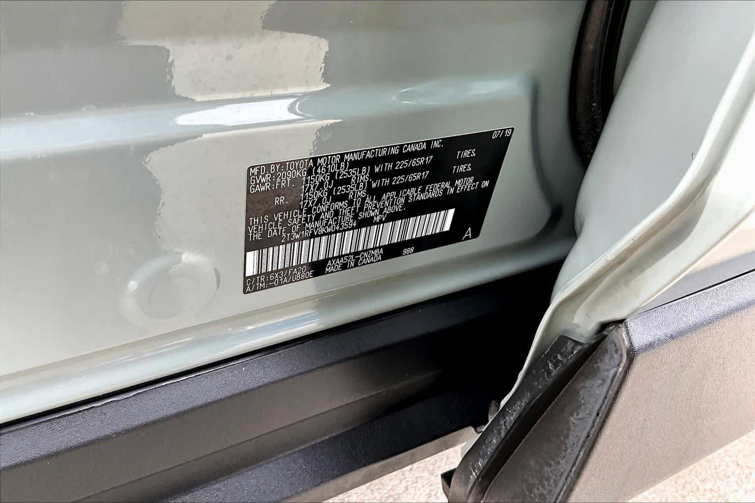 Used 2019 Toyota RAV4 XLE FWD image 34