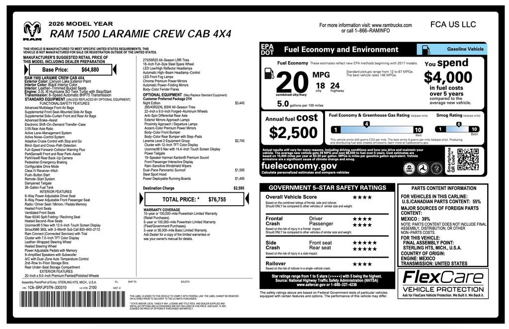 New 2026 RAM 1500 Laramie video 2