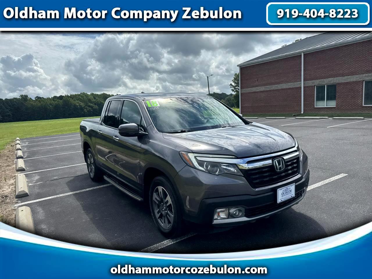Used 2018 Honda Ridgeline RTL-E