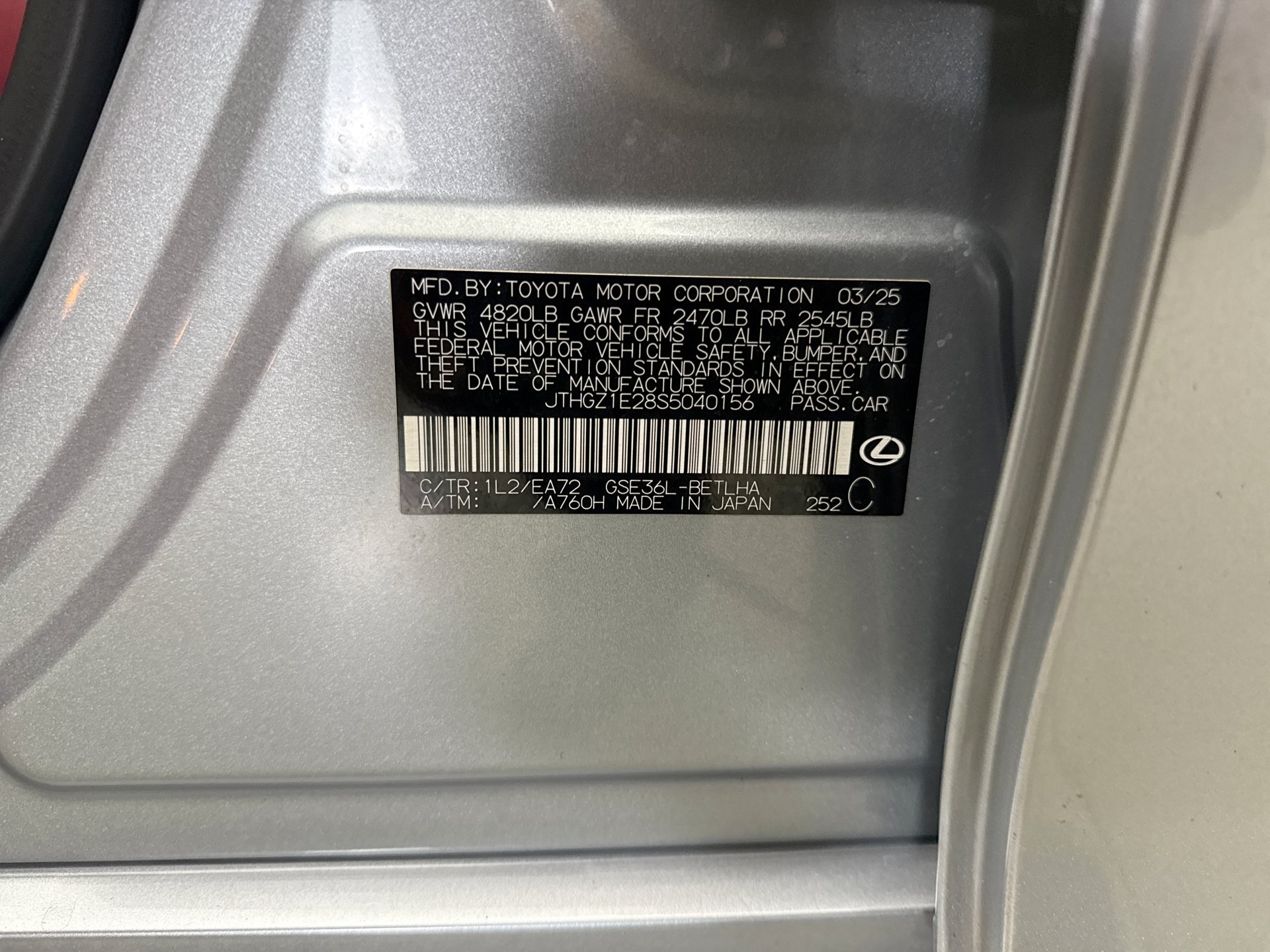 Used 2025 Lexus IS 350 F Sport AWD/4WD image 11