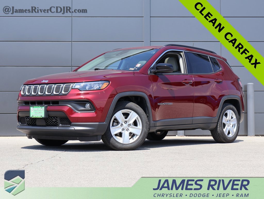 Used 2022 Jeep Compass Latitude w/ Sun and Sound Group