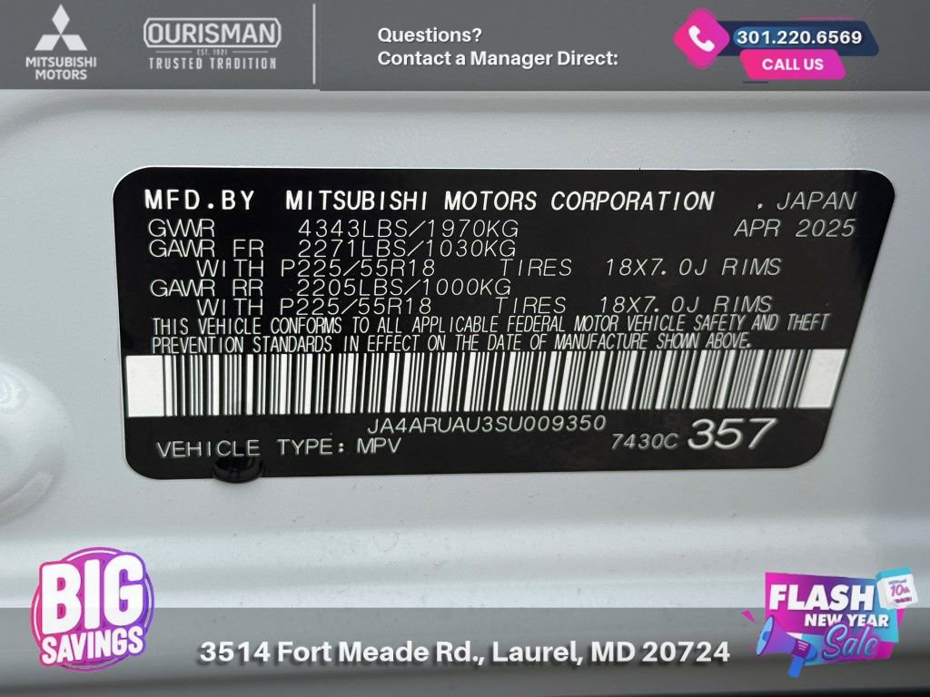 New 2025 Mitsubishi Outlander Sport AWD image 27