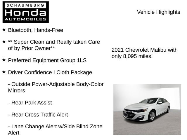 Used 2021 Chevrolet Malibu LS image 7