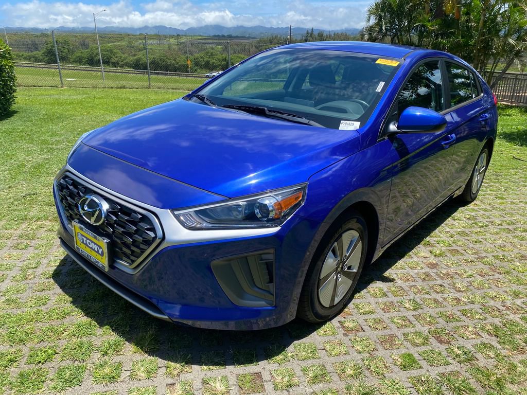 Certified 2021 Hyundai Ioniq Blue image 3