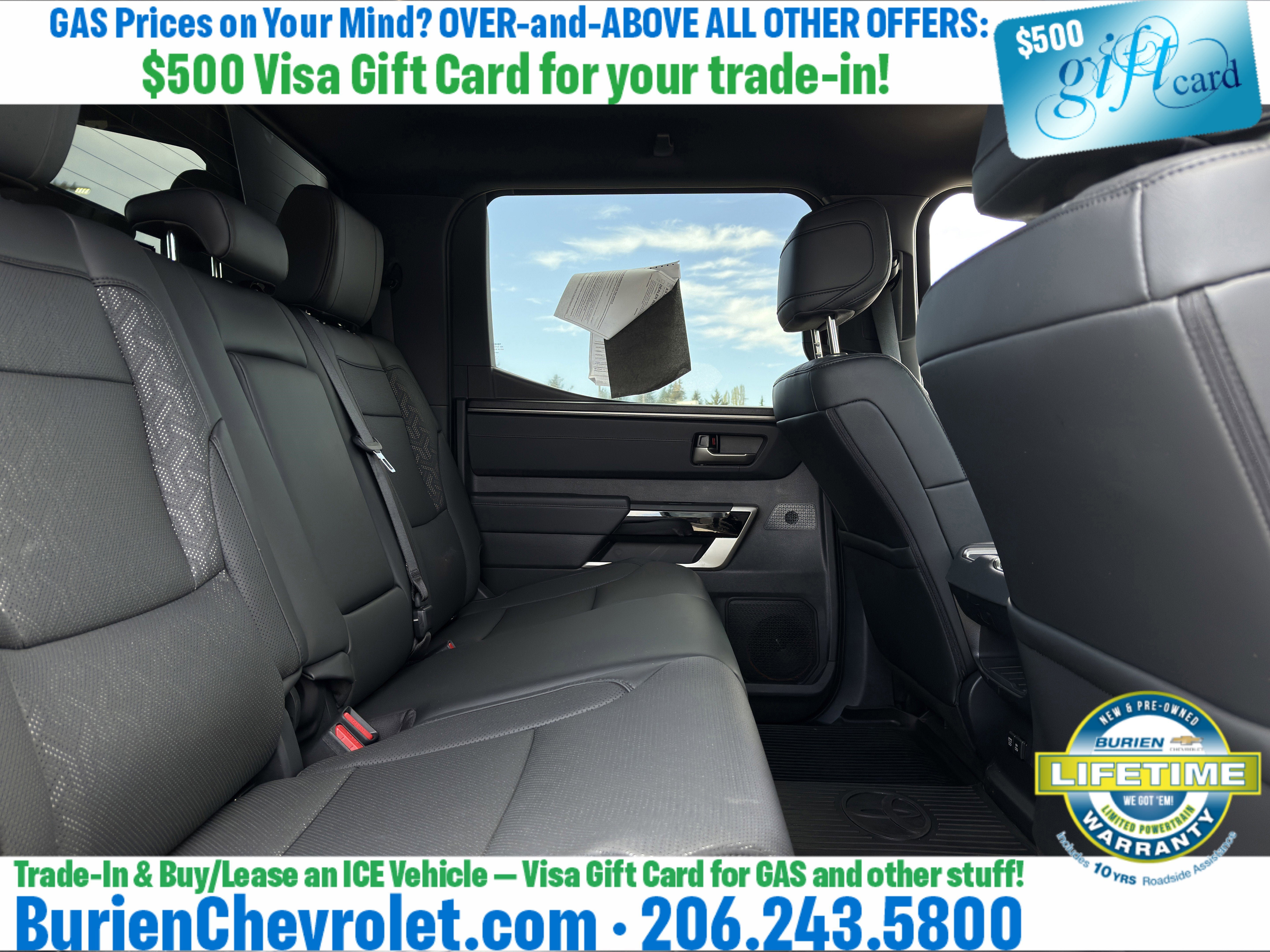 Used 2025 Toyota Tundra Limited w/ TRD Off-Road Package AWD/4WD image 32
