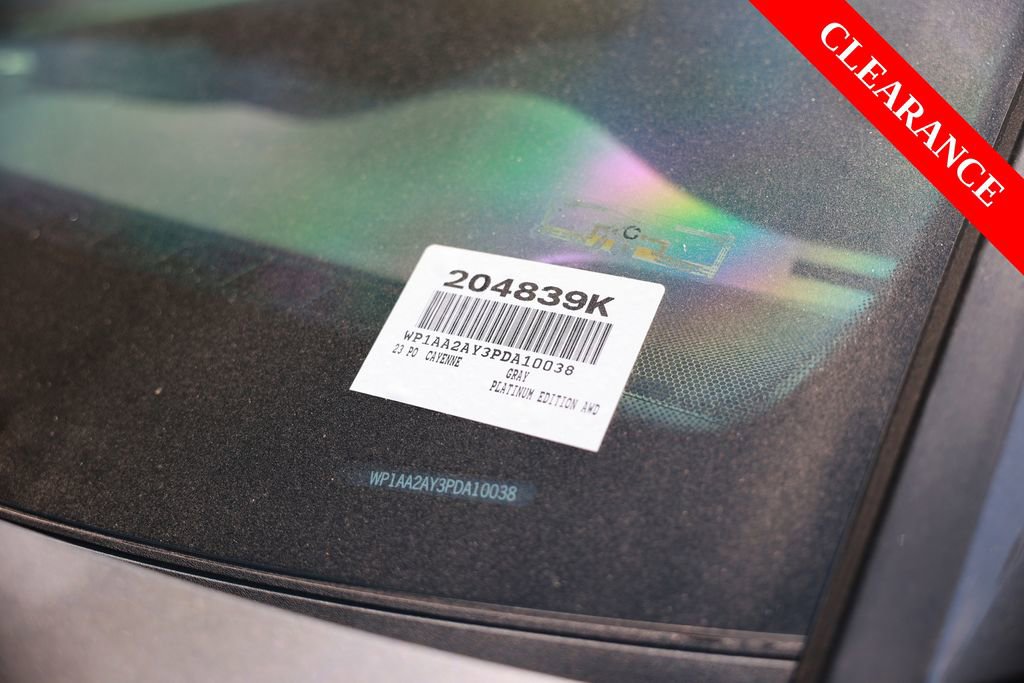 Used 2023 Porsche Cayenne Platinum Edition AWD/4WD image 39