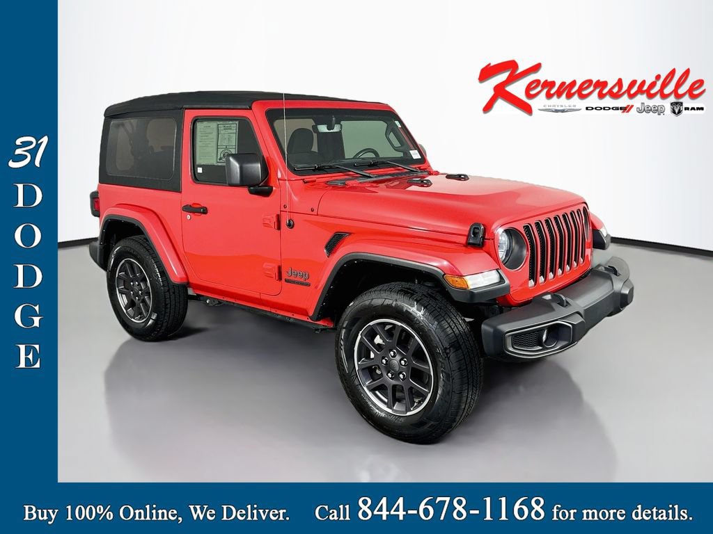 Used 2021 Jeep Wrangler Sport AWD/4WD image 1