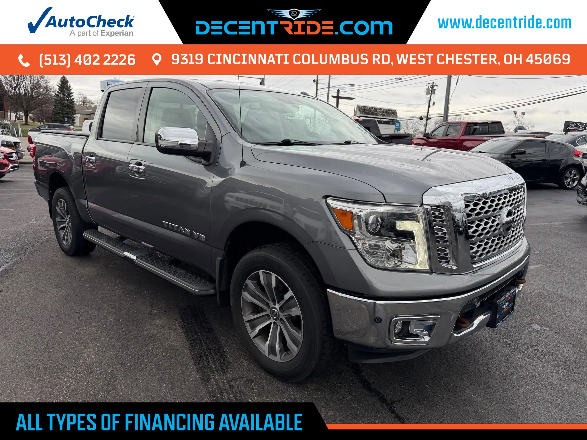 Used 2018 Nissan Titan SL AWD/4WD image 1