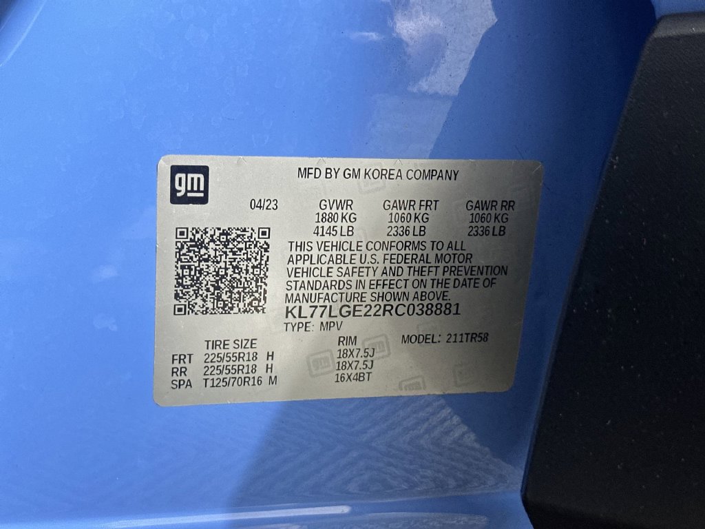 Certified 2024 Chevrolet Trax RS FWD image 33