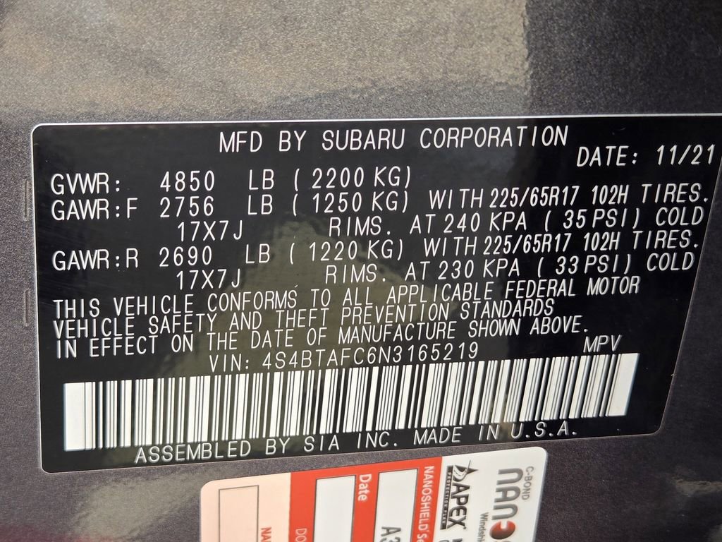 Used 2022 Subaru Outback Premium AWD/4WD image 33