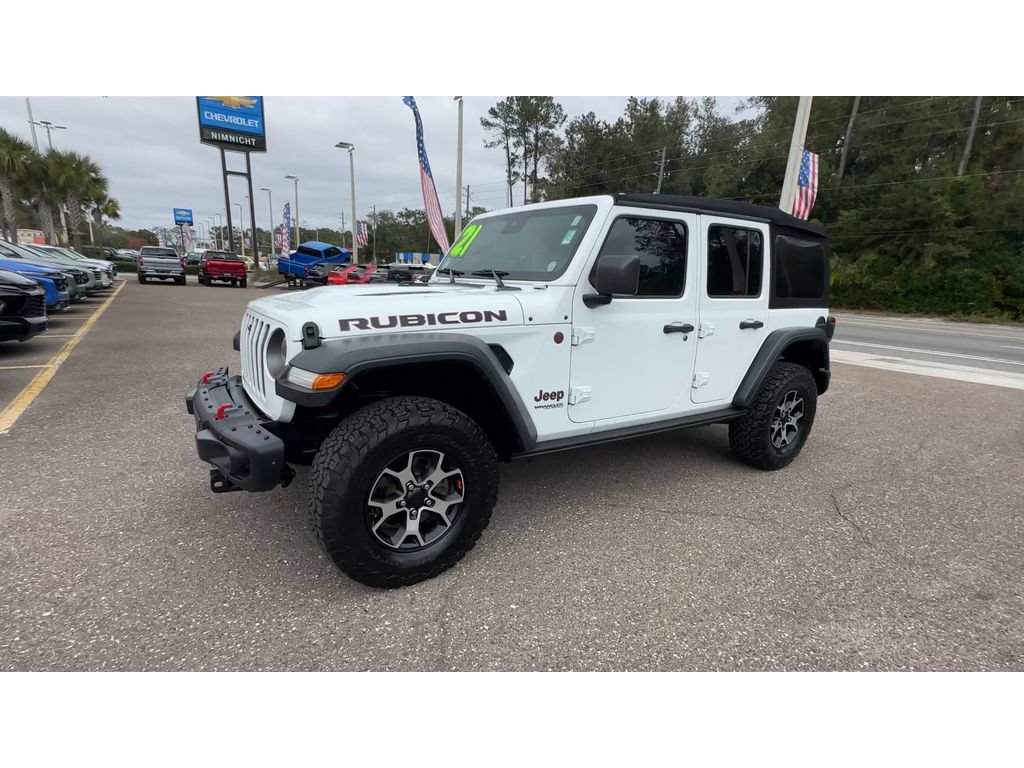 Used 2021 Jeep Wrangler Unlimited Rubicon AWD/4WD image 2