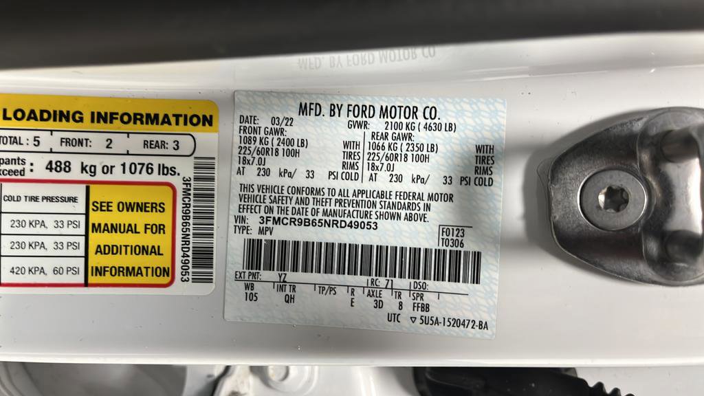 Used 2022 Ford Bronco Sport Big Bend w/ Convenience Package AWD/4WD image 28