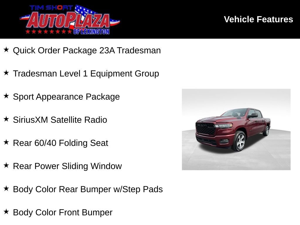 Used 2025 RAM 1500 Tradesman AWD/4WD image 7