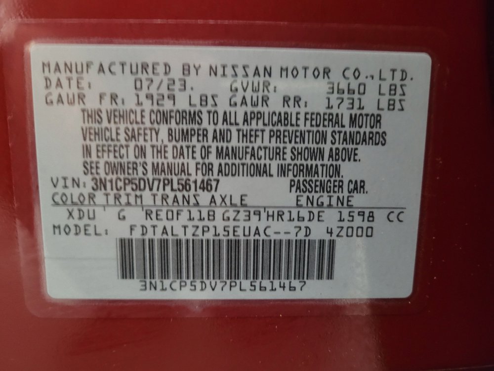 Used 2023 Nissan Kicks SR w/ Interior Electronics Package FWD image 33