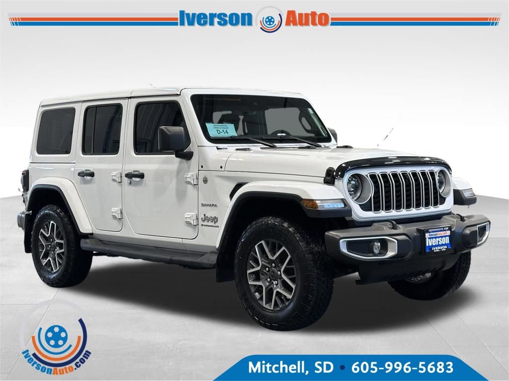 Used 2024 Jeep Wrangler Sahara w/ Technology Group image 1
