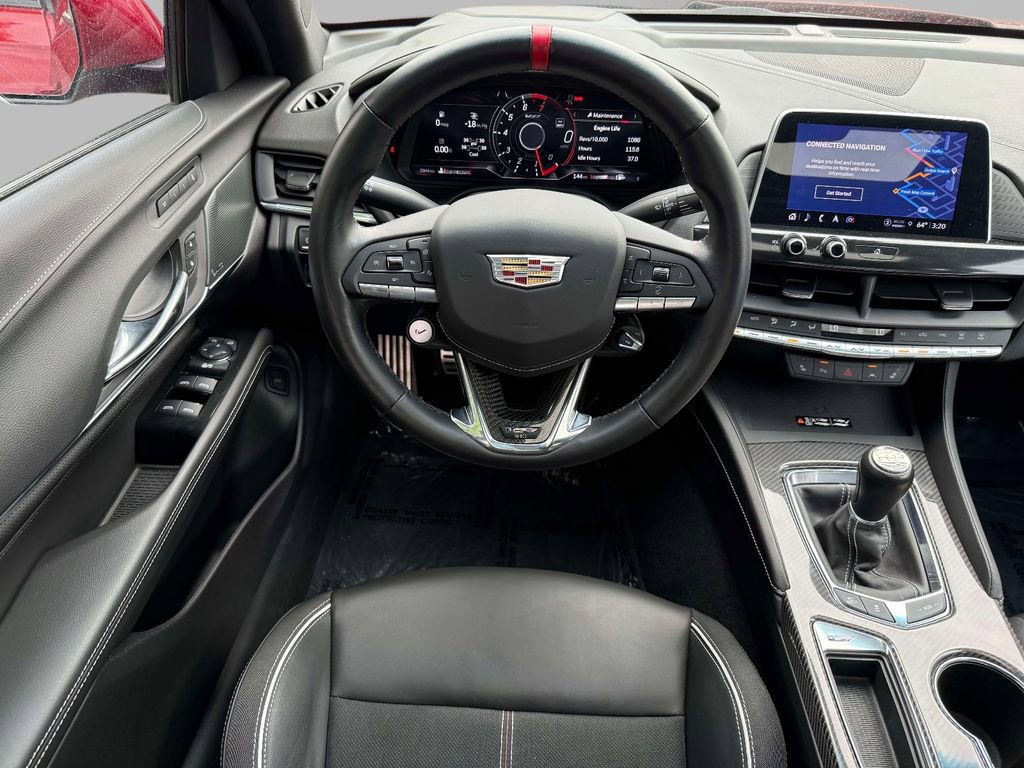 Used 2024 Cadillac CT4 V Blackwing w/ Carbon Fiber 1 Package RWD image 4