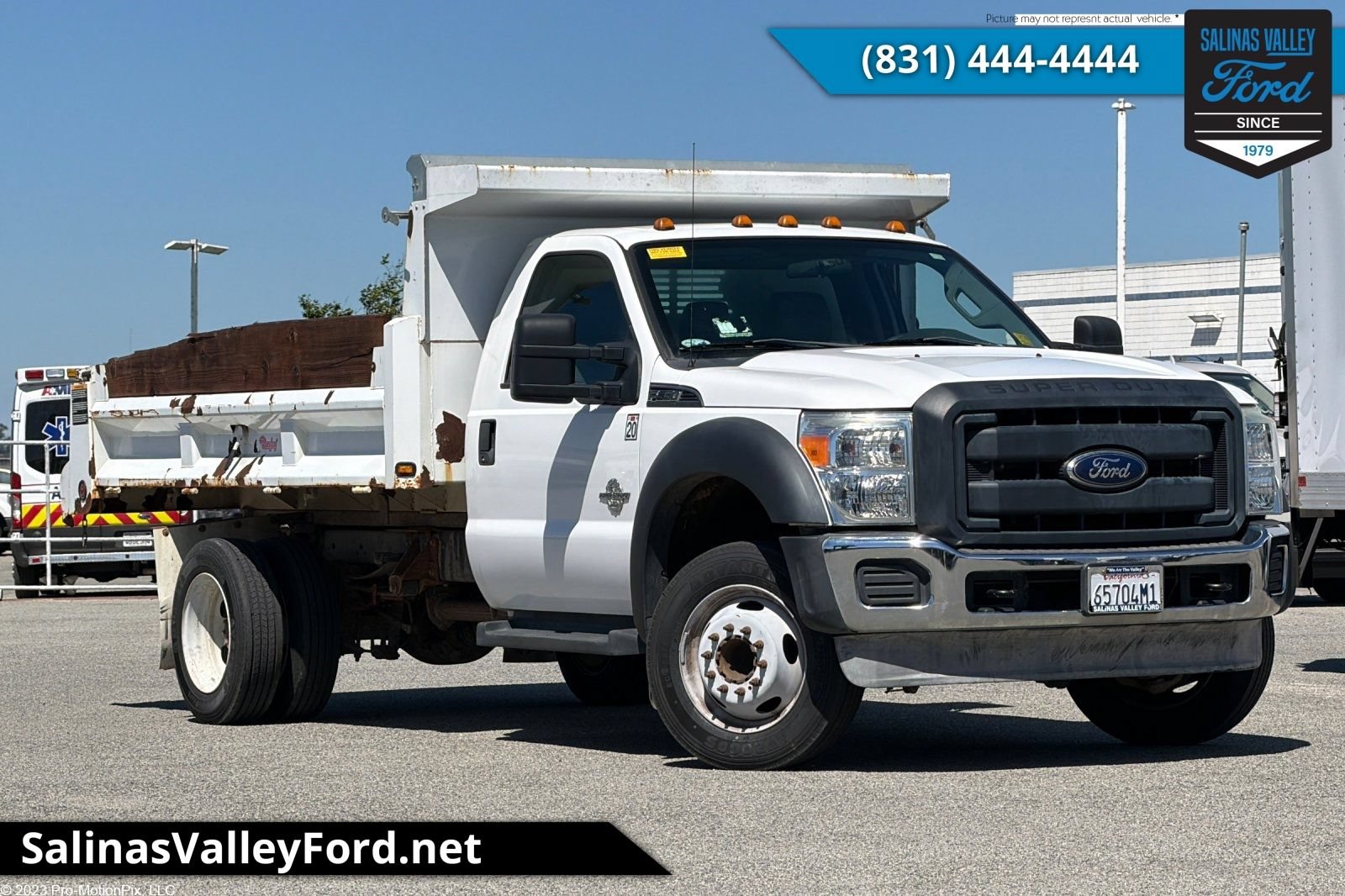 Used 2013 Ford F550 2WD Regular Cab Super Duty w/ Payload Upgrade Pkg image 1