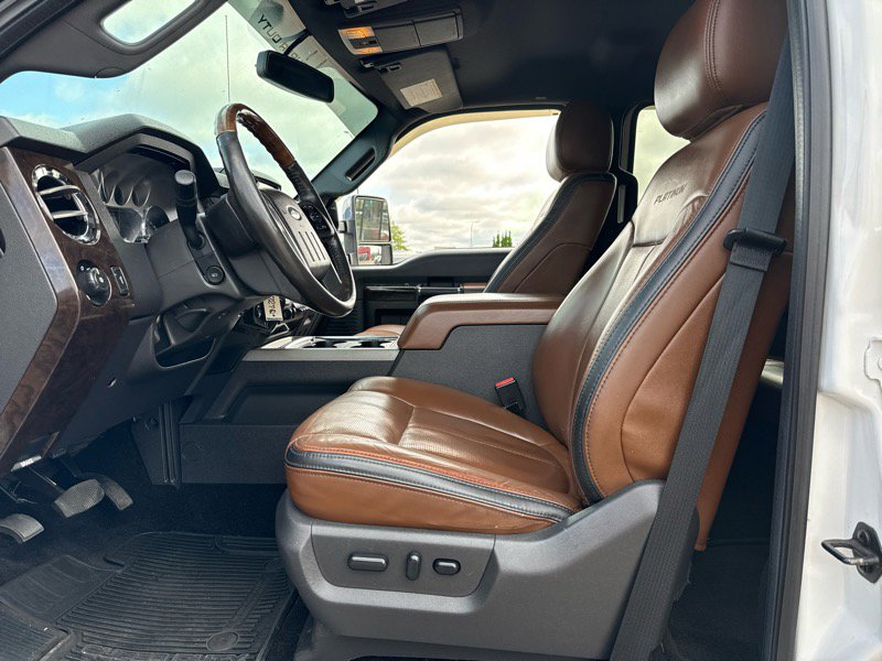 Used 2016 Ford F350 Platinum w/ Snow Plow Prep Package image 12