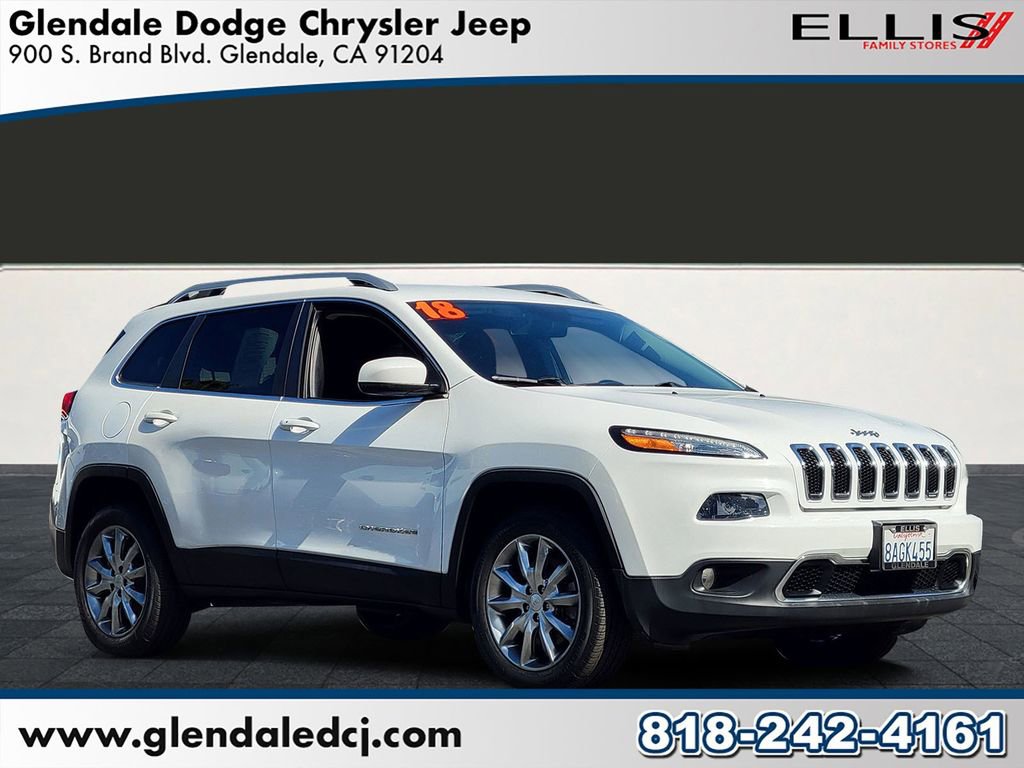 Used 2018 Jeep Cherokee Limited