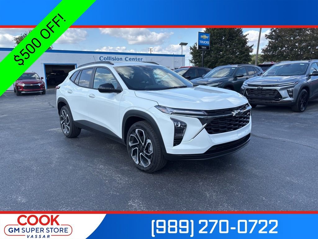 New 2025 Chevrolet Trax RS w/ Sunroof Package image 1