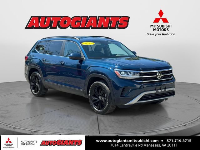 Used 2022 Volkswagen Atlas SE w/ Black Wheel Package AWD/4WD image 1