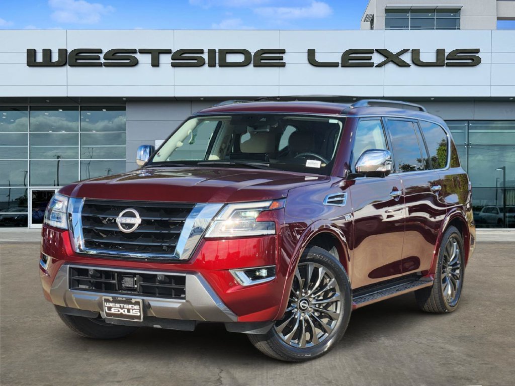 Used 2022 Nissan Armada Platinum w/ Captain's Chairs Package RWD image 1