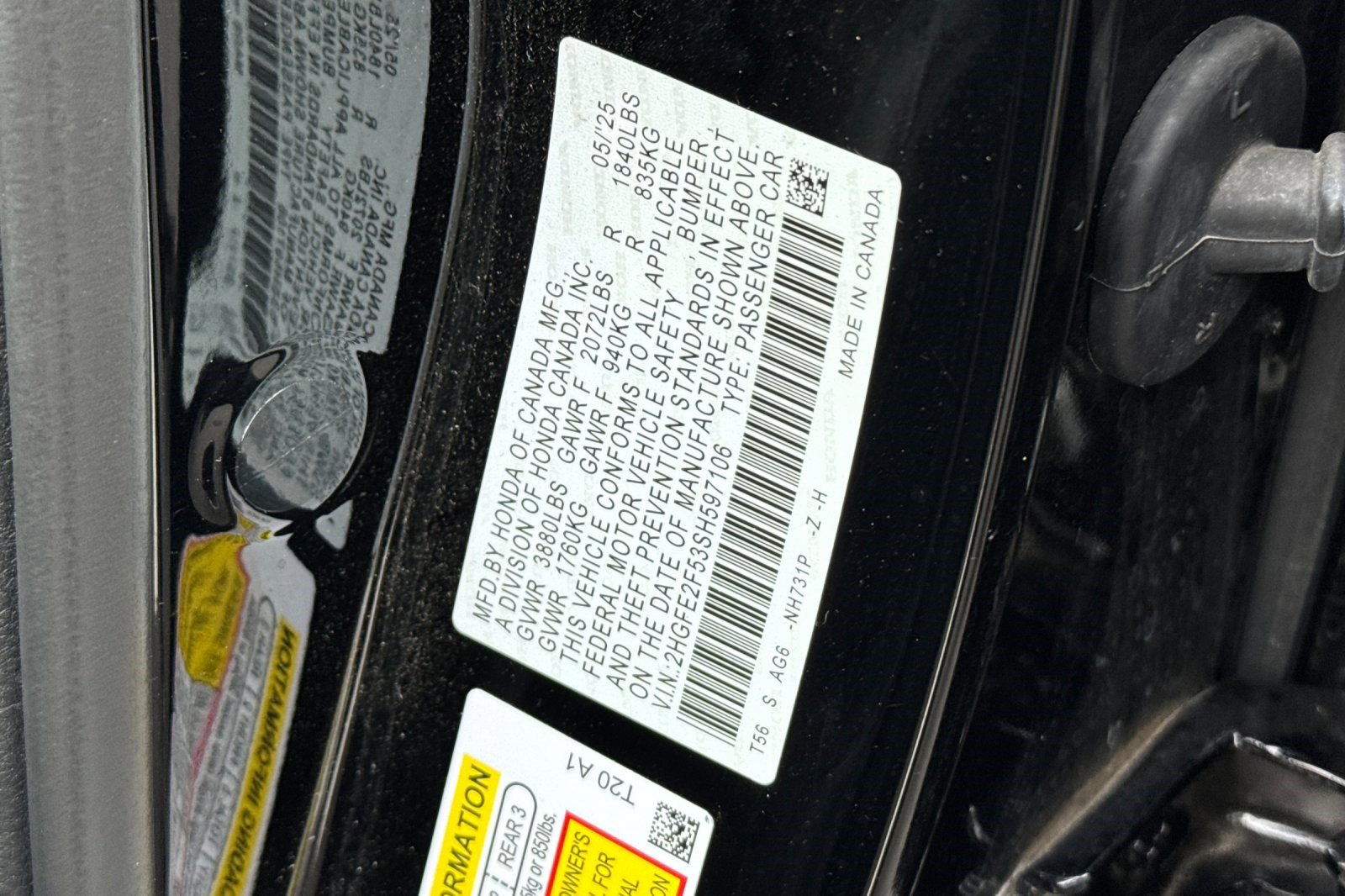 Used 2025 Honda Civic Sport image 22