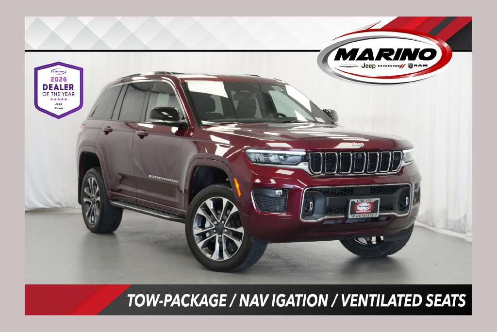 Certified 2025 Jeep Grand Cherokee Overland w/ Adv Protech Group III