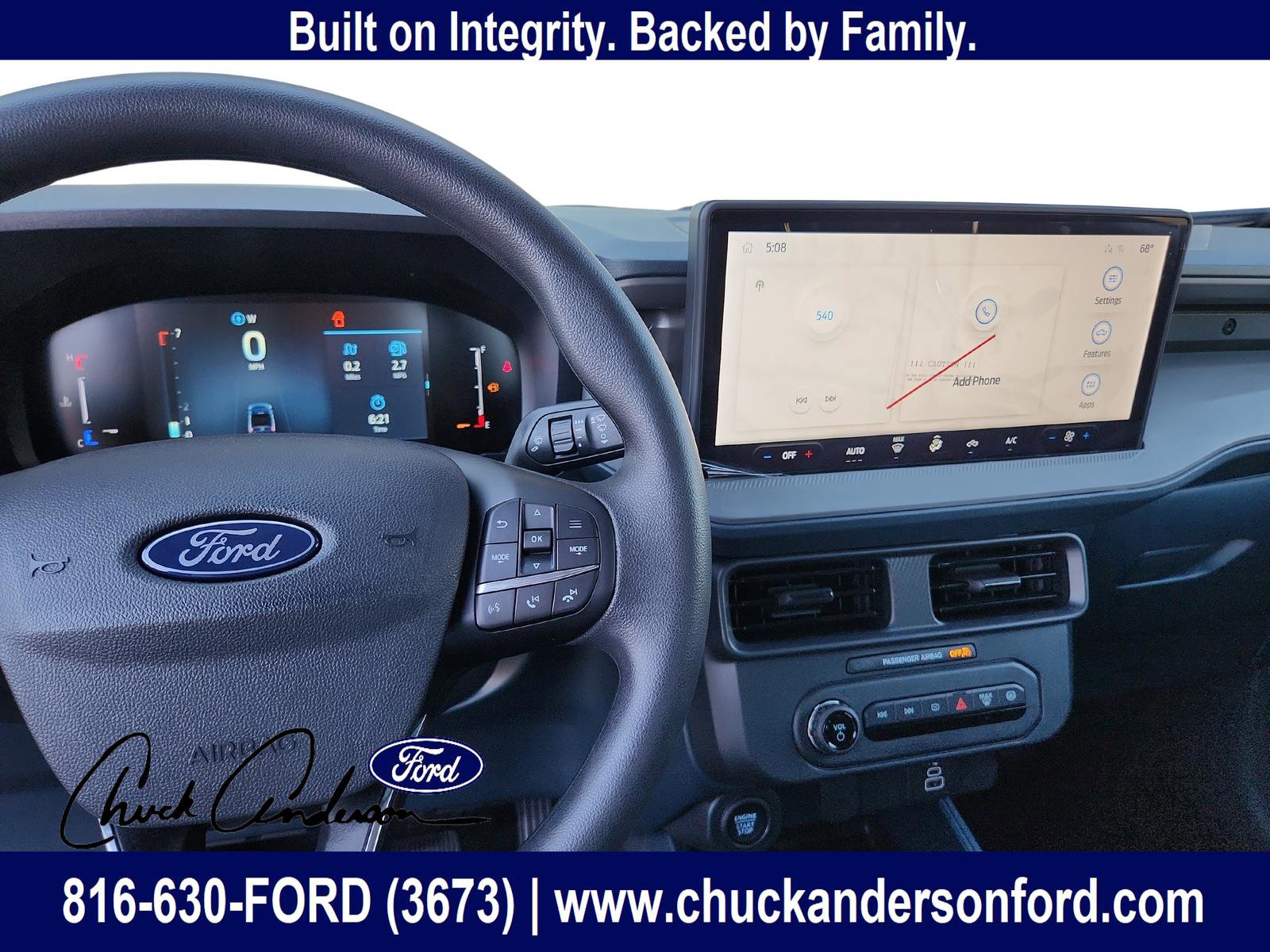 New 2025 Ford Maverick XLT w/ Black Appearance Package image 16