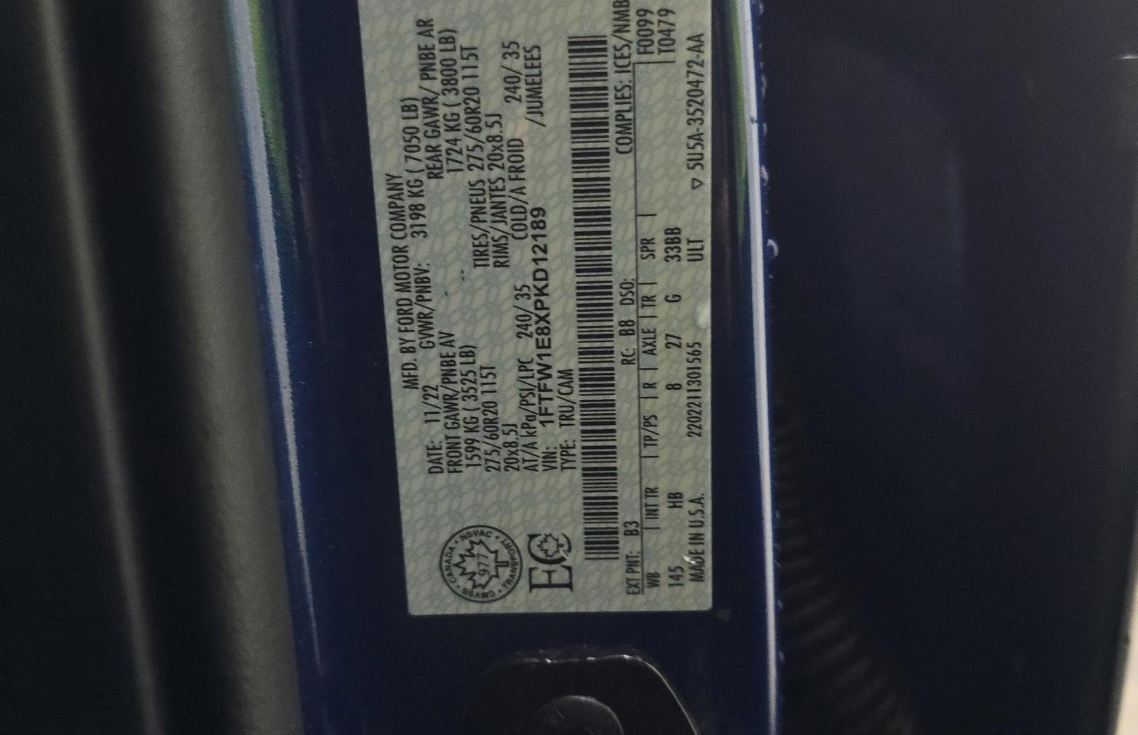 Used 2023 Ford F150 Lariat w/ Equipment Group 502A High image 19