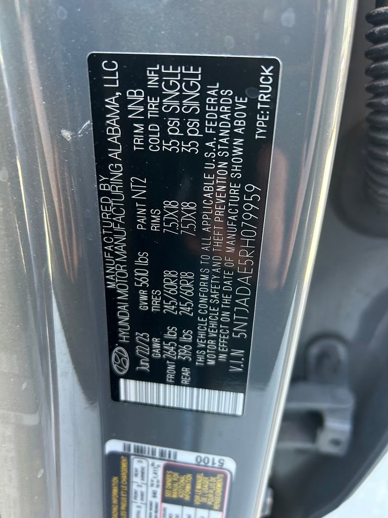 Used 2024 Hyundai Santa Cruz SE AWD/4WD image 10