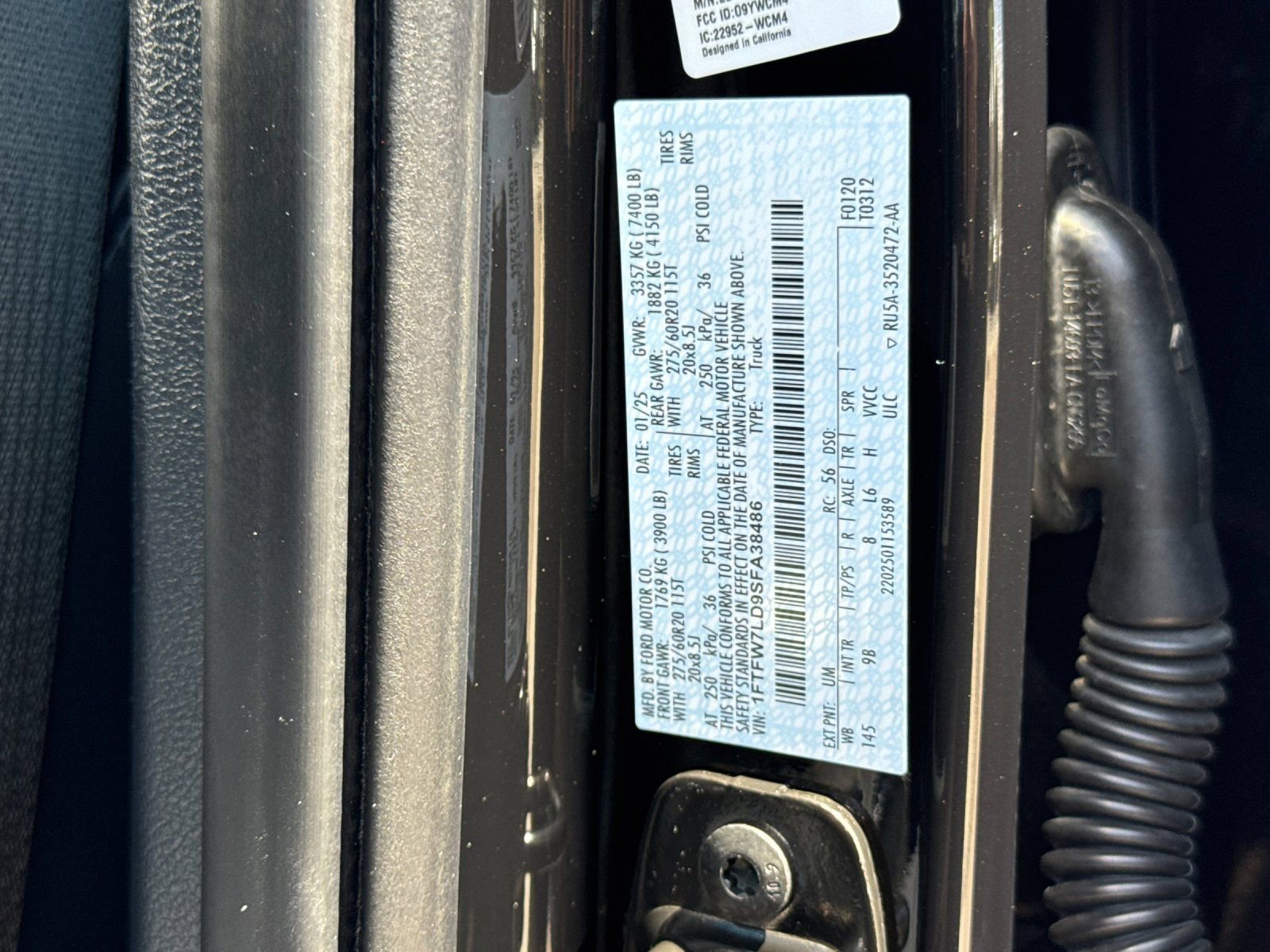Used 2025 Ford F150 Platinum w/ Equipment Group 702A High AWD/4WD image 39