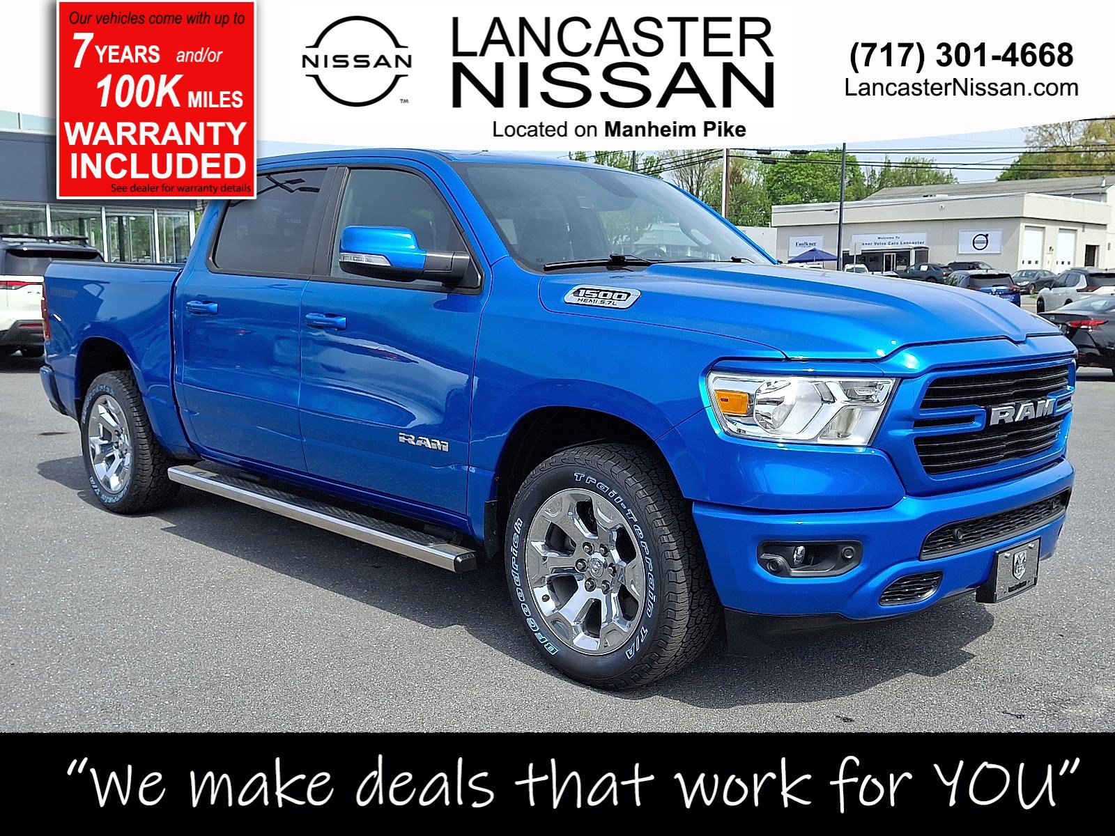 Used 2020 RAM 1500 Big Horn AWD/4WD image 1