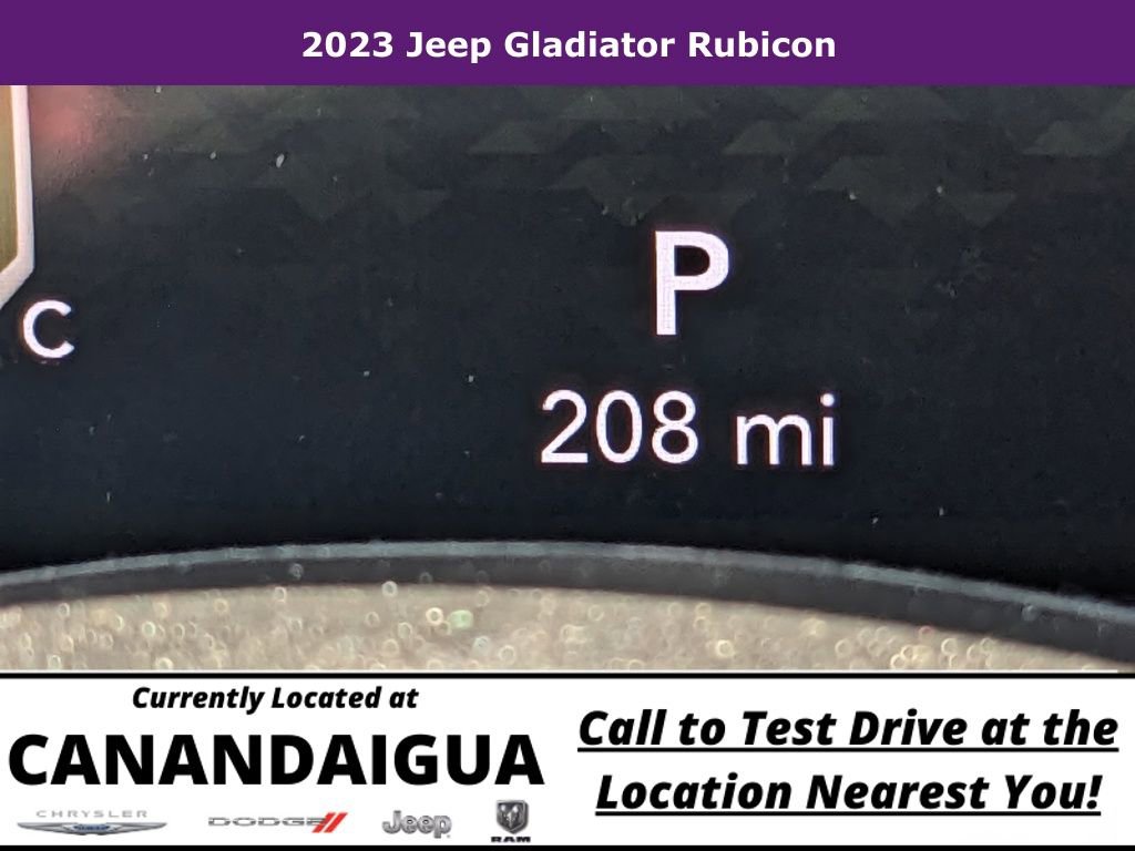 New 2023 Jeep Gladiator Rubicon w/ LED Lighting Group image 13