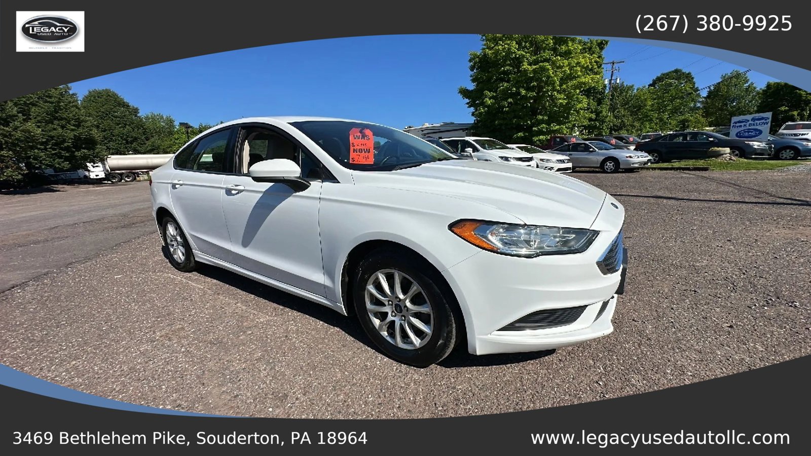 Used 2018 Ford Fusion S FWD image 13