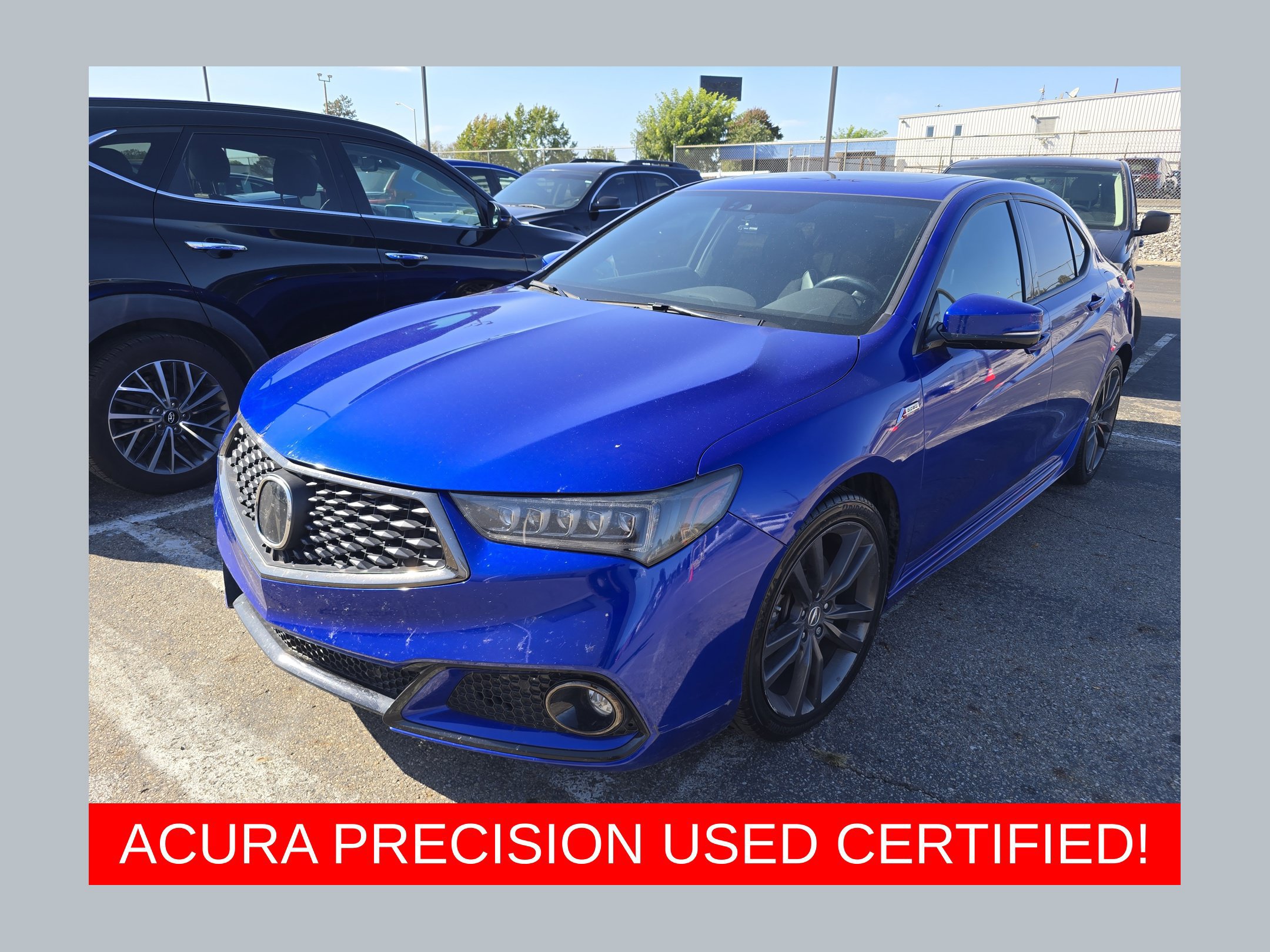 Certified 2020 Acura TLX w/ A-SPEC Package FWD image 1