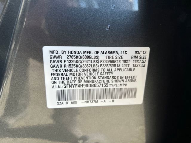 Used 2013 Honda Pilot Touring image 19