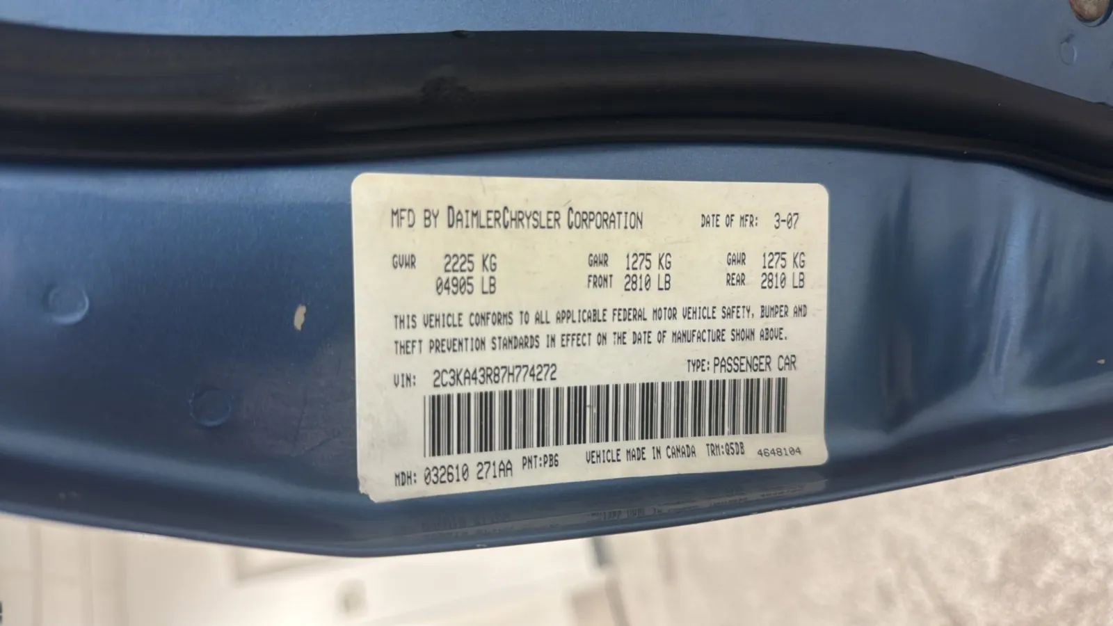Used 2007 Chrysler 300 RWD image 29