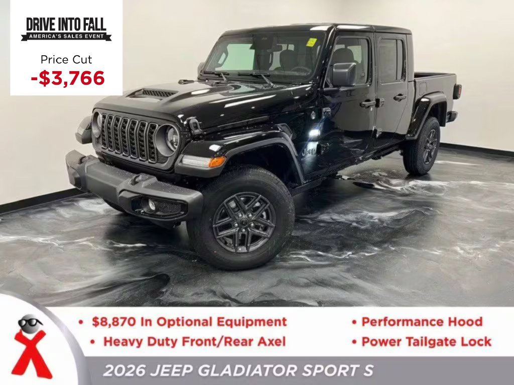 New 2026 Jeep Gladiator Sport AWD/4WD image 1