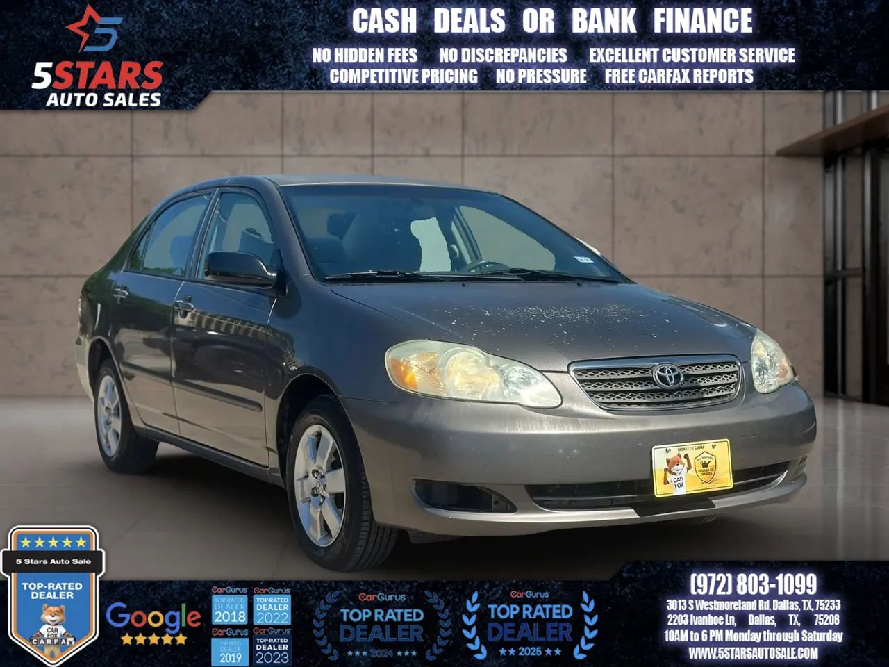 Used 2007 Toyota Corolla CE FWD image 1