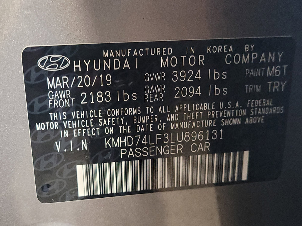 Used 2020 Hyundai Elantra SE w/ Cargo Package (C1) image 33