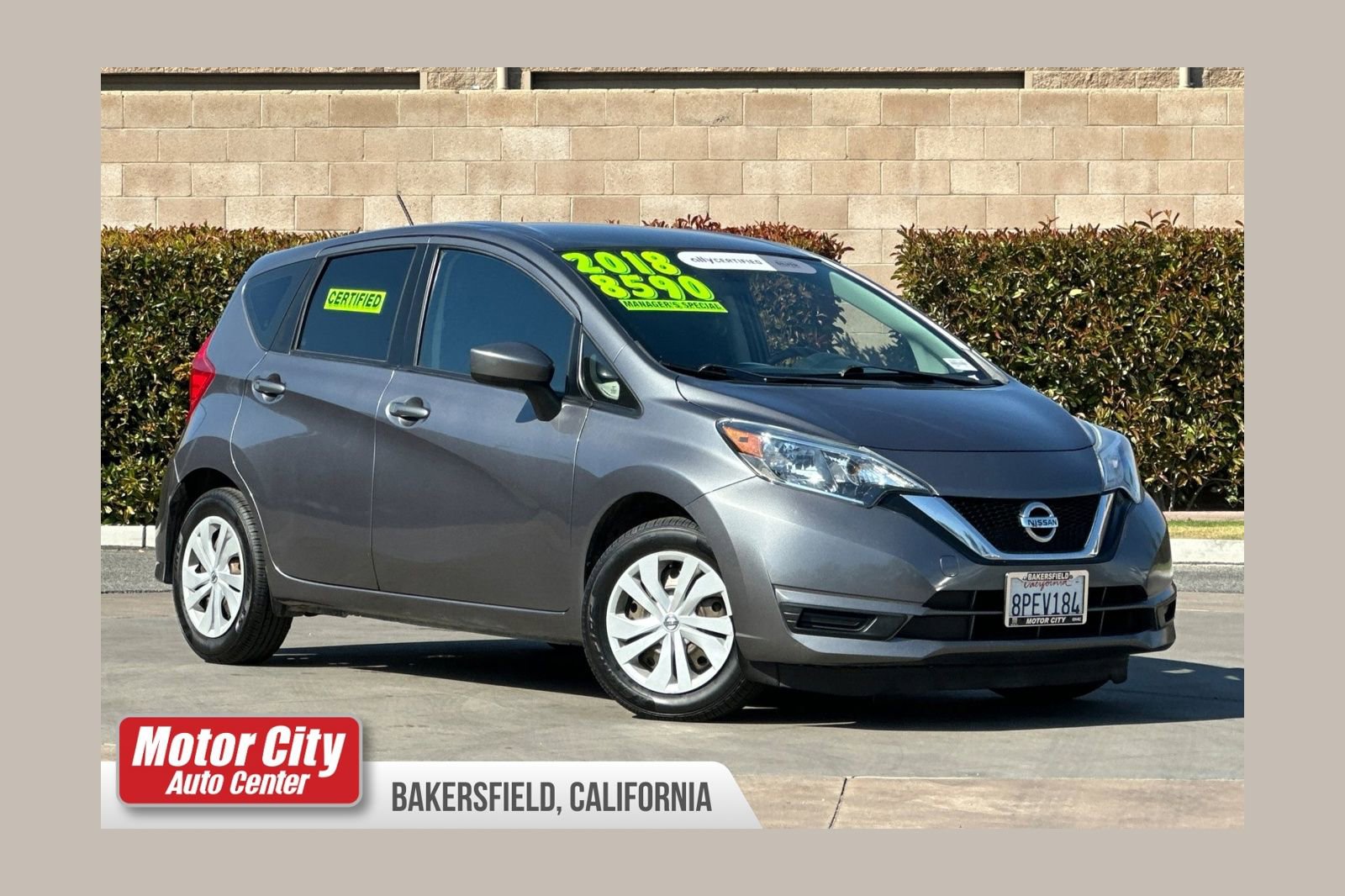 Used 2018 Nissan Versa Note SV
