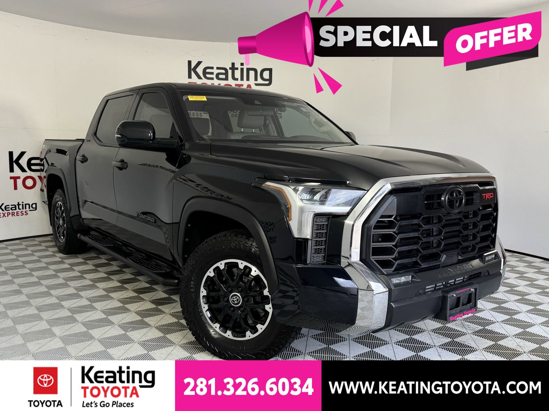 Used 2024 Toyota Tundra SR5 w/ TRD Off-Road Premium Package RWD image 2