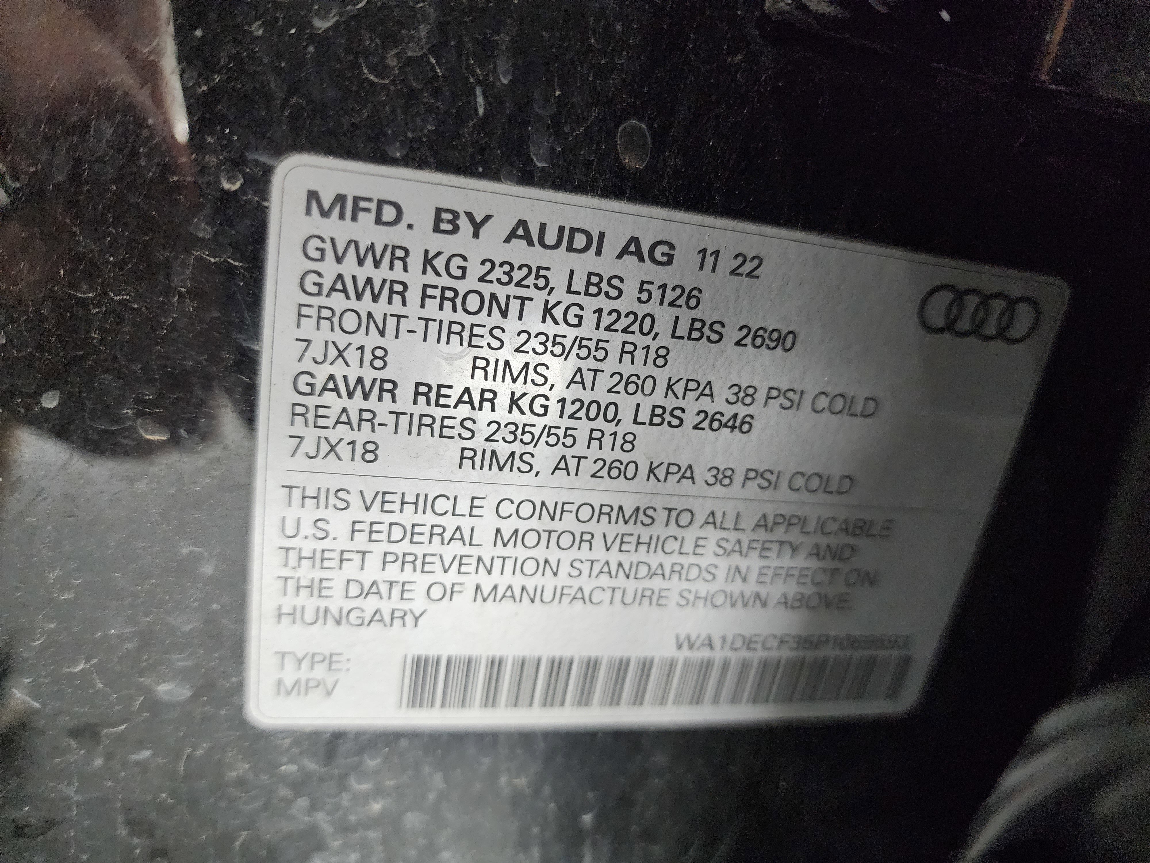 Used 2023 Audi Q3 2.0T Premium image 53