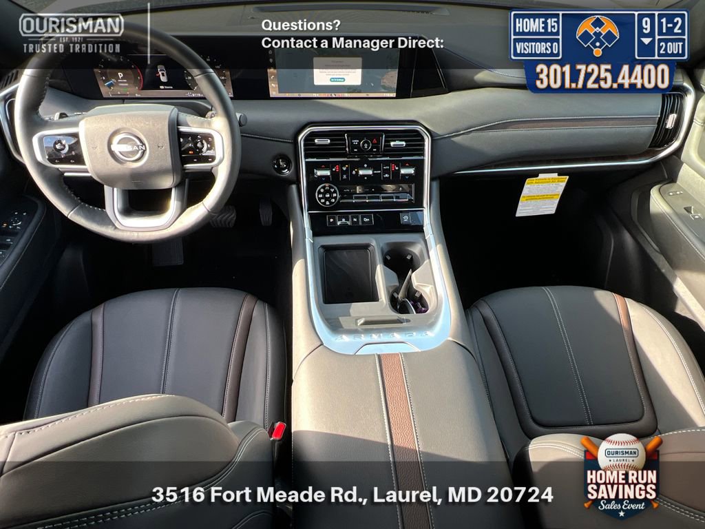 New 2026 Nissan Armada SL w/ Captain's Chari Seat Package AWD/4WD image 15