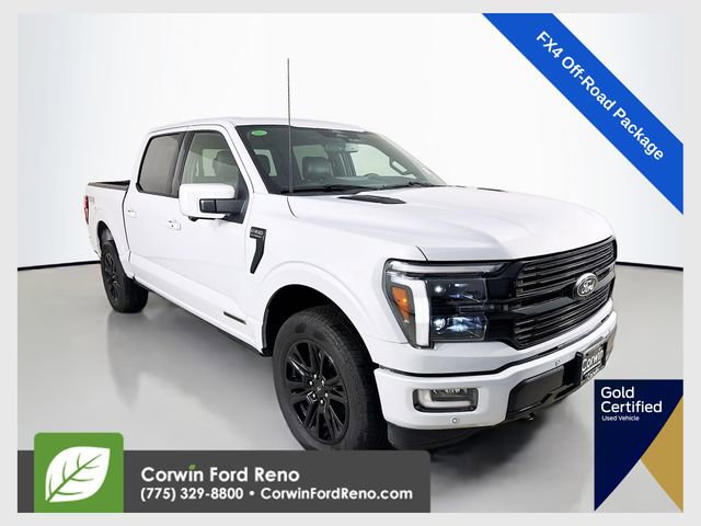 Certified 2025 Ford F150 Platinum w/ Equipment Group 702A High
