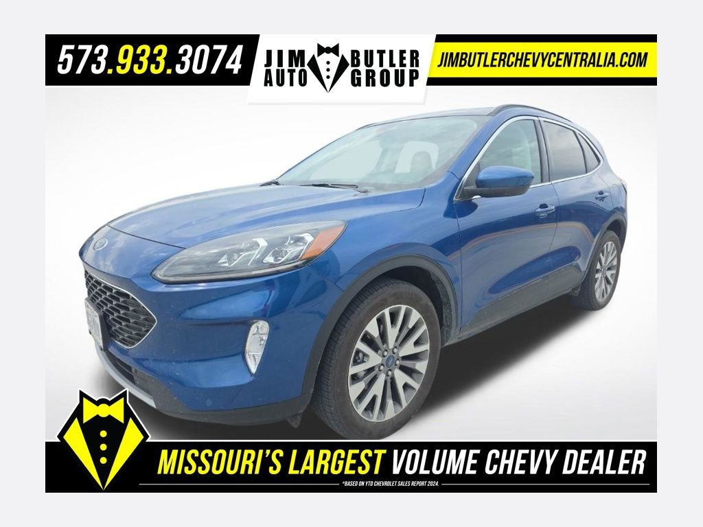 Used 2022 Ford Escape Titanium w/ Class II Trailer Tow Package 360° Tour
