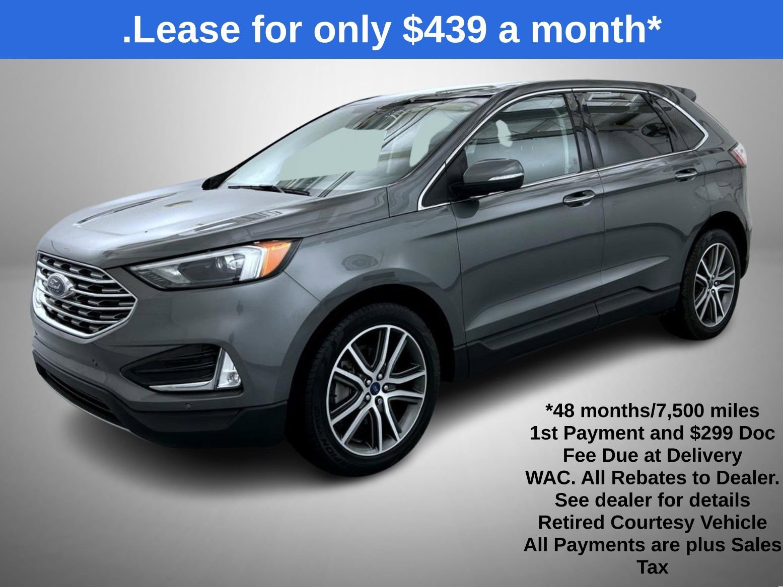 Used 2022 Ford Edge Titanium w/ Class II Trailer Tow Package