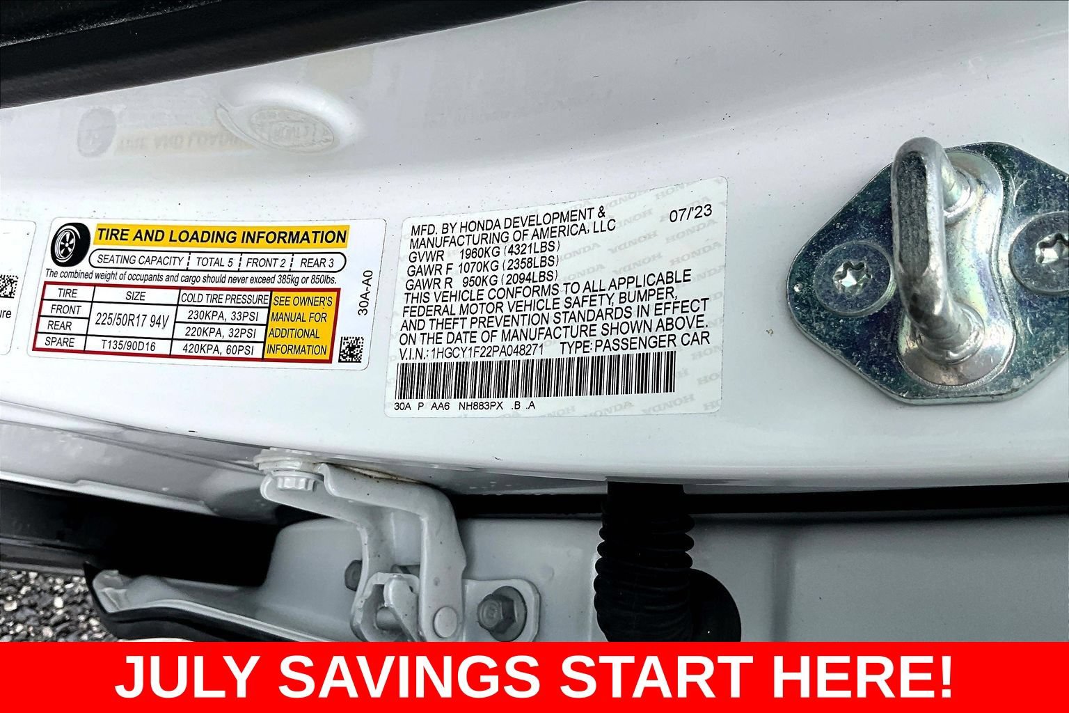 Used 2023 Honda Accord LX image 18
