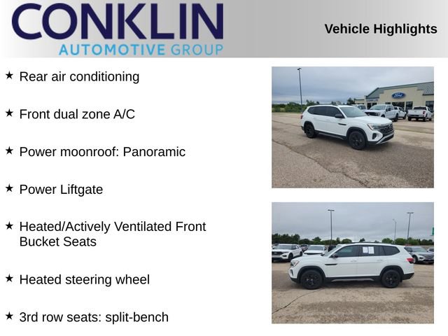 Used 2024 Volkswagen Atlas Peak Edition SE image 2